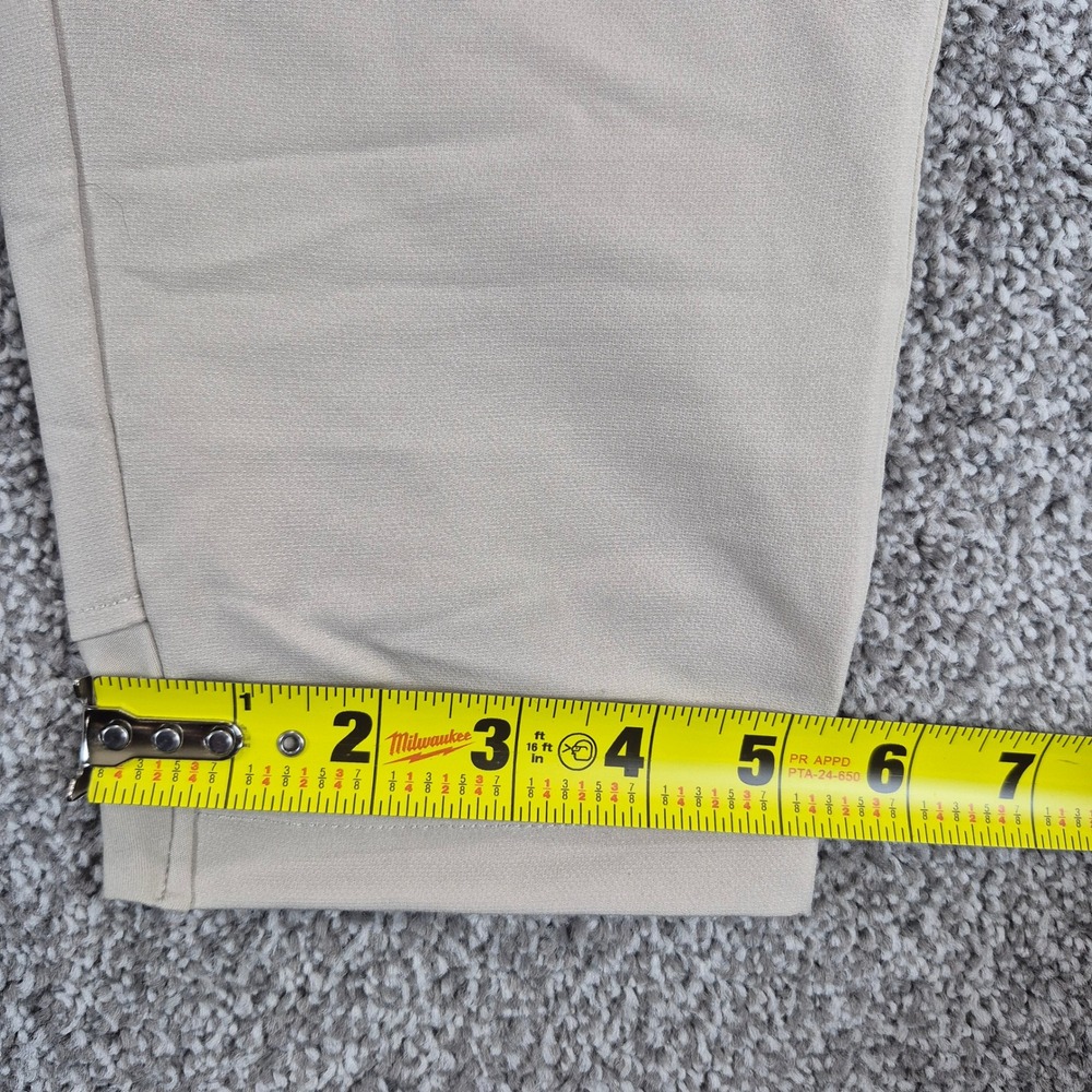 UNRL Performance Pants Apex Mens Large Beige Tan Joggers Athletic Stretch - Picture 7 of 9